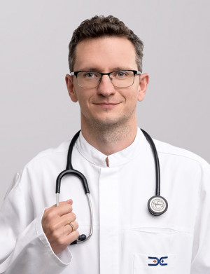 Medicinos diagnostikos ir gydymo centro gydytojas kardiologas Paulius Trinkauskas 